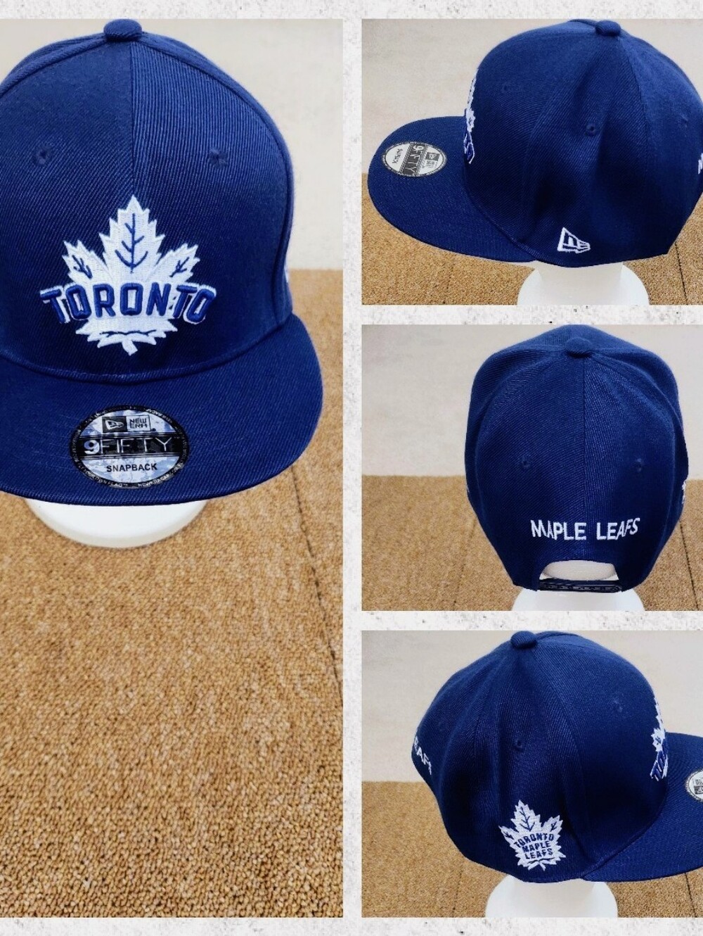 TORONTO MAPLE LEAFS NHL HOCKEY SNAPBACK HAT.